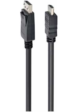 Кабель Gembird Cablexpert DisplayPort to HDMI 20M/19M 5m Black CC DP 