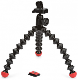 Штатив Joby  GorillaPod для фото и GoPro камер (черный/красный) JB01300 BWW