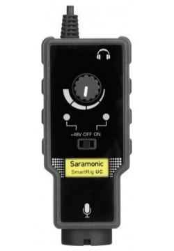 Адаптер Saramonic SmartRig UC для микрофона (вход XLR) на USB C 