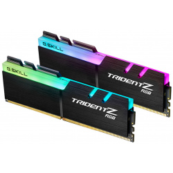 Память оперативная DDR4 G Skill Trident Z RGB 16Gb (2x8Gb) 3200MHz (F4 3200C16D 16GTZR) F4 16GTZR 