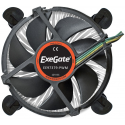 Кулер для процессора ExeGate Hydro Bearing EE97379 PWM AL (EX283279RUS) EX283279RUS 