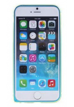Чехол бампер Ainy для APPLE iPhone 6 Plus Blue QC A014N 