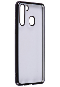 Чехол iBox для Samsung Galaxy A21 Blaze Silicone Black Frame УТ000020476 