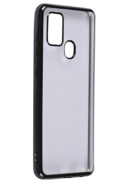 Чехол iBox для Samsung Galaxy A21S Blaze Silicone Black Frame УТ000020477 П