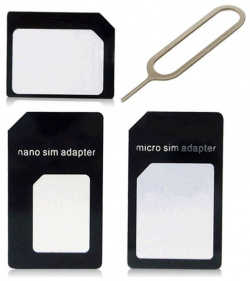 Адаптер Redline NanoSIM/MicroSIM/SIM (УТ000002854) Red line УТ000002854 