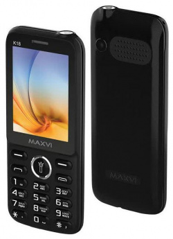 Мобильный телефон MAXVI K18 BLACK 