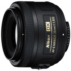 Объектив Nikon 35mm f/1 8G AF S DX Nikkor JAA132DA 
