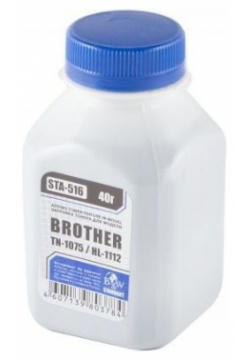 Тонер Black&White STA 516 для Brother (фл  40г)
