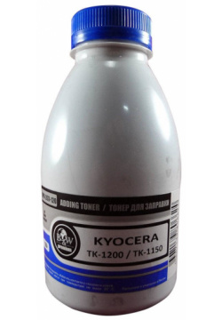 Тонер Black&White KPR 203 120 для Kyocera (фл  120г) Black and White