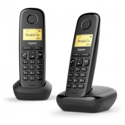Радиотелефон Gigaset A170 Duo Black L36852 H2802 S301 — это простой
