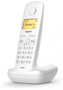 Радиотелефон Gigaset A170 White S30852 H2802 S302 — это простой и
