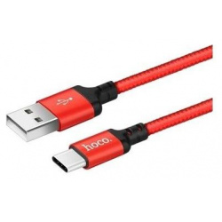 Кабель Hoco X14 Times Speed USB  Lightning 1 0m Red (6957531062837) 6957531062837