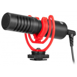 Микрофон конденсаторный BY MM1+ для смартфонов  планшетов DSLR и видеокамер ПК Boya 1651