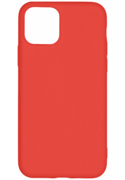 Клип кейс Alwio для Apple iPhone 12 Pro Max (6 7")  soft touch красный ASTI12PMRD