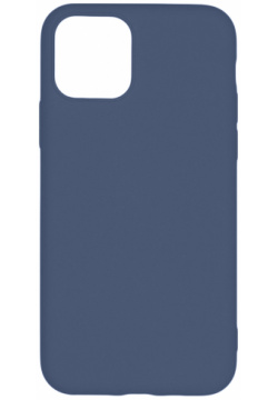 Клип кейс Alwio для Apple iPhone 12 Pro Max (6 7")  soft touch тёмно синий ASTI12PMBL