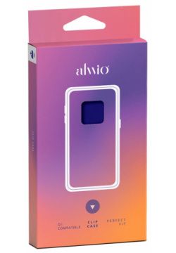 Клип кейс Alwio для Samsung Galaxy A21S  soft touch тёмно синий ASTGA21SBL