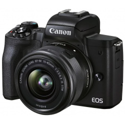 Цифровой фотоаппарат Canon EOS M50 Mark II kit 15 45 IS STM Black 4728C007 