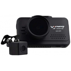 Видеорегистратор Viper X DRIVE DUO Wi Fi (+ кам заднего вида  салонная)