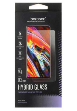 Защитное стекло Hybrid Glass для Xiaomi Mi Smart Band 4С BoraSCO 