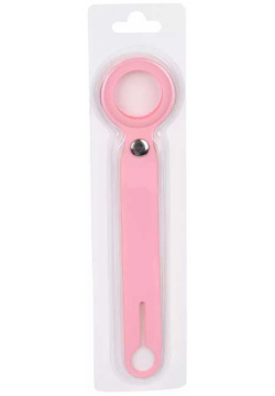 Брелок подвеска mObility для APPLE AirTag 10cm Silicone Pink УТ000026746 Лёгкий
