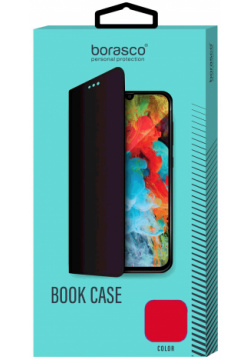 Чехол BoraSCO Book Case для Samsung (M325) Galaxy M32 красный 