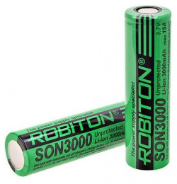 Аккумулятор Robiton 18650 3000 mAh 15A (Sony Li ion) 