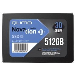 Накопитель SSD Qumo Novation 512Gb (Q3DT 512GSKF) 32978 3D подойдут
