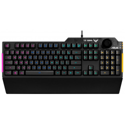 Клавиатура Asus TUF Gaming K1 чёрная (90MP01X0 BKRA00) 90MP01X0 BKRA00 