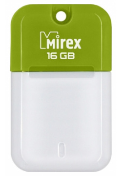 Флешка Mirex Arton 16GB USB 2 0 Зеленый 13600 FMUAGR16 