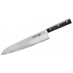 Нож Samura 67 Гранд Шеф  24 см дамаск слоев микарта SD67 0087M/K
