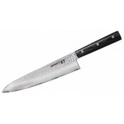 Нож Samura 67 Шеф  20 8 см дамаск слоев микарта SD67 0085M/K