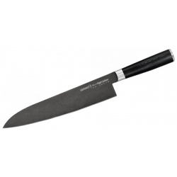 Нож Samura Mo V Stonewash Гранд Шеф  24 см G 10 SM 0087B/K