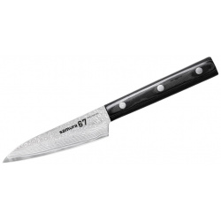 Нож Samura овощной 67  9 8 см дамаск слоев микарта SD67 0010M/K