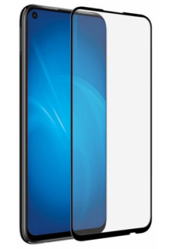Защитный экран Red Line для Huawei P40 Lite Full Screen 3D Tempered Glass Black УТ000020709 