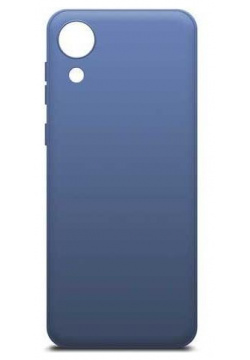 Чехол BoraSCO Microfiber Case для Samsung Galaxy A03 Core синий 