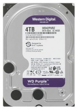 Жесткий диск HDD Western Digital WD42PURZ 4ТБ WD 