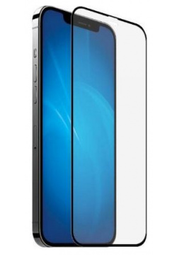 Защитное стекло mObility для iPhone 12 mini (5 4) Full screen черный УТ000023133 З