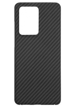Чехол защитный Barn&Hollis для Samsung Galaxy S20 Ultra  карбон матовый серый УТ000020850