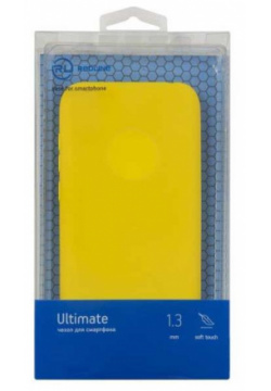 Чехол защитный Red Line Ultimate для Realme C21  желтый УТ000026564 Практичный и