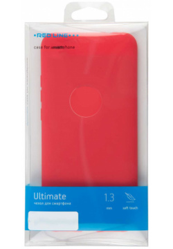 Чехол защитный Red Line Ultimate для Realme C21y  красный УТ000027747
