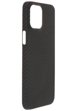 Чехол защитный Red Line для iPhone 12 Pro Max (6 7")  карбон матовый серый УТ000021876