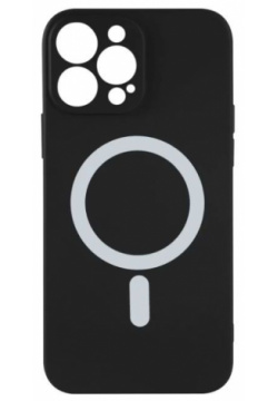 Чехол накладка Barn&Hollis для iPhone 12 Pro Max  magsafe черная УТ000029329