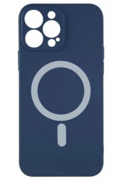 Чехол накладка Barn&Hollis для iPhone 13 Pro  magsafe синяя УТ000029295
