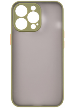 Чехол накладка UNBROKE matt&color case with camera protection для iPhone 13 Pro  мятная УТ000027813