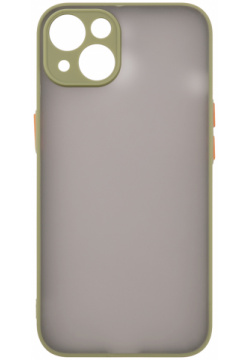Чехол накладка UNBROKE matt&color case with camera protection для iPhone 13  мятная УТ000027788