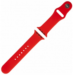 Ремешок Red Line силиконовый для Apple Watch – 38/40 mm (S3/S4/S5/SE/S6)  красный УТ000027228