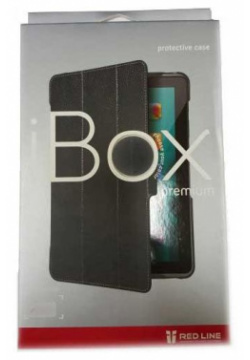 Чехол книжка iBox Premium для Samsung Galaxy Tab A 10 1 (T580/T585) черный (прозрачная задняя крышка) УТ000009320 
