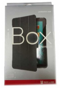Чехол книжка iBox Premium для Samsung Galaxy Tab A 9 7 черный (прозрачная задняя крышка) УТ000007121 