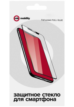 Стекло защитное mObility для Samsung Galaxy A01 Full screen GLUE черный УТ000019496 