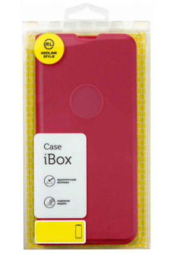 Чехол накладка силикон iBox Case для Xiaomi Redmi Note 11 с защитой камеры и подложкой  красный УТ000030339